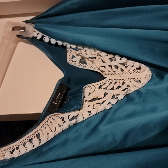 Blue Bwear Silk Embroidered Blouse - Picture 2 of 8